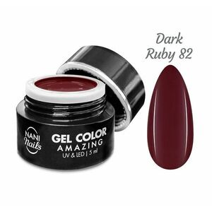 NANI UV gel Amazing Line 5 ml - Dark Ruby obraz