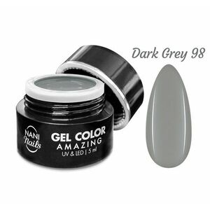 NANI UV gel Amazing Line 5 ml - Dark Grey obraz
