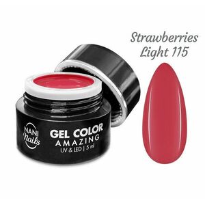 NANI UV gel Amazing Line 5 ml - Strawberries Light obraz