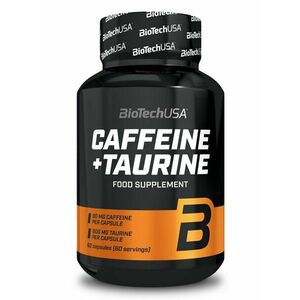 Caffeine + Taurine - Biotech USA 60 kaps. obraz
