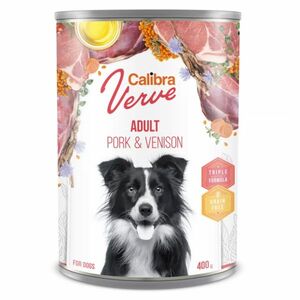 CALIBRA Verve Adult Pork&Venison konzerva pro psy 400 g obraz