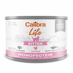 CALIBRA Life konzerva kitten chicken pro koťata 200 g obraz