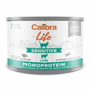 CALIBRA Life konzerva sensitive lamb pro kočky 200 g obraz