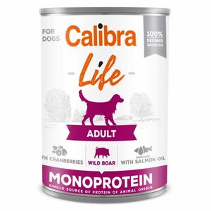 CALIBRA Life konzerva Adult Wild boar with cranberries pro psy 400 g obraz