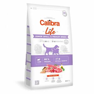 CALIBRA Life Junior Small&Medium Breed Lamb pro mladé psy malých a středních plemen 1 ks, Hmotnost balení: 12 kg obraz