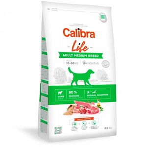 CALIBRA Life Adult Medium Breed Lamb pro psy středních plemen 1 ks, Hmotnost balení: 12 kg obraz