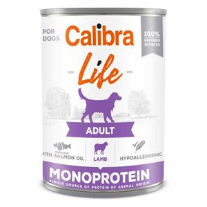 CALIBRA Life konzerva Adult Lamb pro psy 400 g obraz