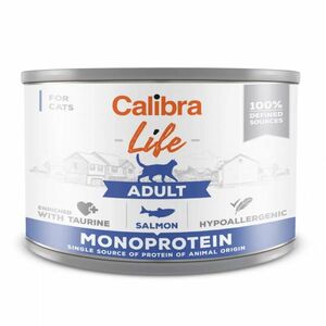 CALIBRA Life konzerva adult salmon pro kočky 200 g obraz