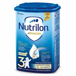 NUTRILON 3 Advanced Vanilla Batolecí mléko od 12-24 měsíců 800 g obraz