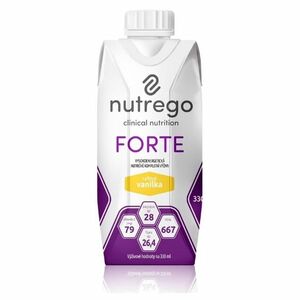 NUTREGO FORTE Výživa vanilka 12 x 330 ml obraz