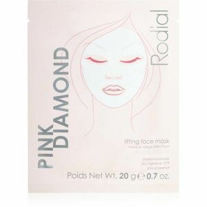 Rodial Pink Diamond Lifting Face Mask liftingová plátýnková maska na obličej 1 ks obraz