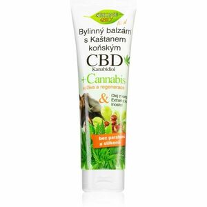 Bione Cosmetics Cannabis CBD relaxační masážní balzám s CBD 300 ml obraz