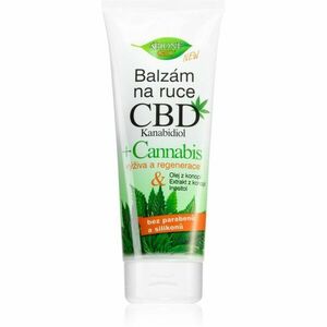 Bione Cosmetics Cannabis CBD regenerační balzám na ruce s CBD 205 ml obraz