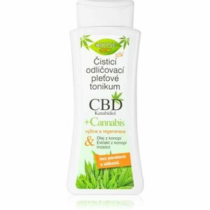 Bione Cosmetics Cannabis CBD čisticí a odličovací pleťové tonikum s CBD 255 ml obraz