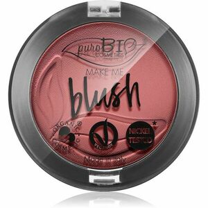 puroBIO Cosmetics Long-lasting Blush pudrová tvářenka odstín 06 Cherry Blossom 5, 2 g obraz