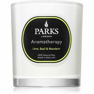Parks London Aromatherapy Lime, Basil & Mandarin vonná svíčka 220 g obraz