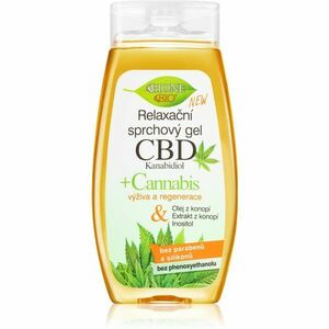 Bione Cosmetics Cannabis CBD relaxační sprchový gel s CBD 260 ml obraz