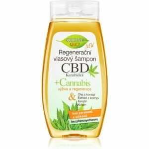 Bione Cosmetics Cannabis CBD regenerační šampon s CBD 260 ml obraz