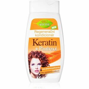 Bione Cosmetics Keratin + Panthenol regenerační kondicionér na vlasy 250 ml obraz