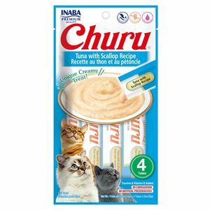 CHURU Cat Tuna with Scallop kapsičky tuňák s hřebenatky pro kočky 4 x 14 g obraz