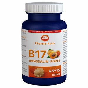 PHARMA ACTIV Amygdalin forte vitamín B17 45 +15 tablet ZDARMA obraz