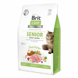 BRIT Care Cat Senior Weight Control granule pro kočky nad 7 let 1 ks, Hmotnost balení: 2 kg obraz