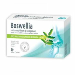 FAVEA Boswellia s chondroitinem a kolagenem 30 tablet obraz