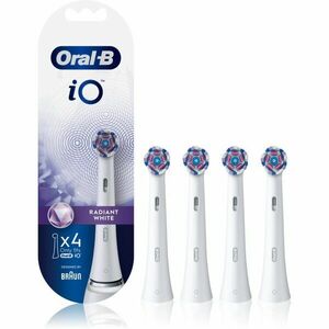 Oral B iO Radian White hlavice pro zubní kartáček 4 ks obraz