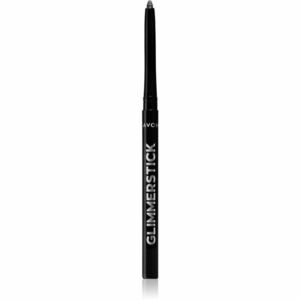 Avon Glimmerstick tužka na oči s intenzivní barvou odstín Blackest Black 0, 28 g obraz
