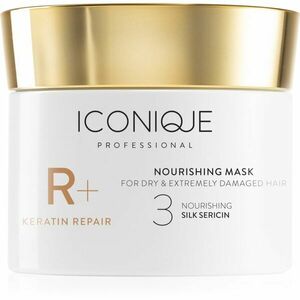 ICONIQUE Professional R+ Keratin repair Nourishing mask obnovující maska pro suché a poškozené vlasy 100 ml obraz