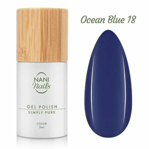 NANI gel lak Simply Pure 5 ml - Ocean Blue obraz