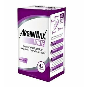 Arginmax FORTE pro ženy 45 tobolek obraz