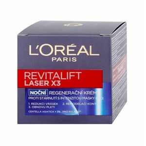 Loréal Paris Revitalift Laser X3 noční regenerační krém proti vráskám 50 ml obraz
