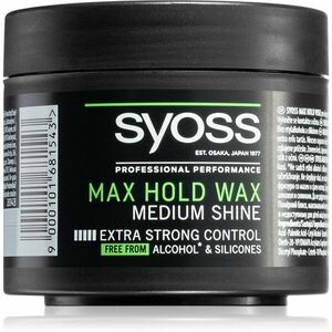 Syoss Max Hold stylingový vosk s extra silnou fixací 150 ml obraz