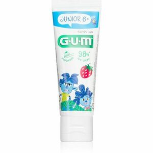 G.U.M Junior 6+ zubní gel pro děti příchuť Strawberry 50 ml obraz