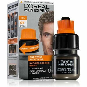 L’Oréal Paris Men Expert One Twist barva na vlasy s aplikátorem pro muže 07 Dark Blonde obraz