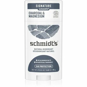 Schmidt's Charcoal + Magnesium tuhý deodorant 24h 58 ml obraz