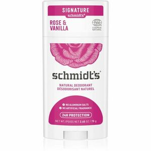 Schmidt's Rose + Vanilla přírodní tuhý deodorant 75 g obraz