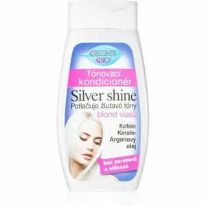 Bione Cosmetics Silver Shine hydratační kondicionér neutralizující žluté tóny 260 ml obraz