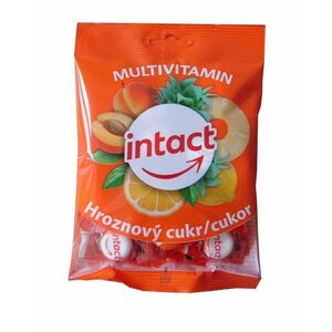 Intact Hroznový cukr MULTIVITAMIN pastilky 75 g obraz