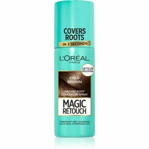 L’Oréal Paris Magic Retouch sprej pro okamžité zakrytí odrostů odstín Cold Brown 75 ml obraz