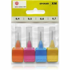 Spokar XM mezizubní kartáčky mix 0, 4 - 0, 7 mm 4 ks obraz