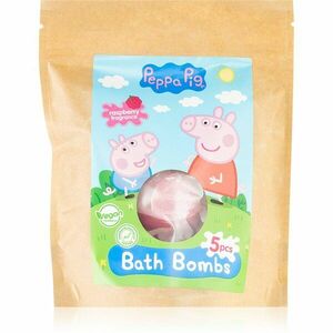 Peppa Pig Bath Bombs šumivá koule do koupele 5x50 g obraz