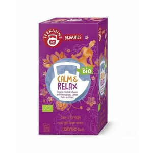 Teekanne Organics BIO Calm & Relax čaj porcovaný 20x1, 8 g obraz