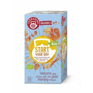 Teekanne Organics BIO Start your day čaj porcovaný 20x1, 8 g obraz