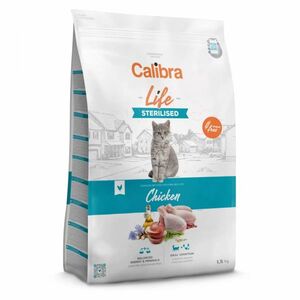 CALIBRA Life Sterilised Chicken granule pro kastrované/ste­rilizované kočky 1, 5 kg obraz