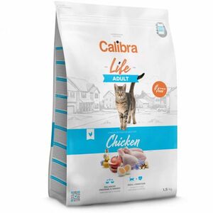 CALIBRA Life Adult Chicken granule pro kočky 1 ks, Hmotnost balení: 1, 5 kg obraz