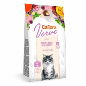CALIBRA Verve GF Indoor&Weight Chicken pro kočky 3, 5 kg obraz