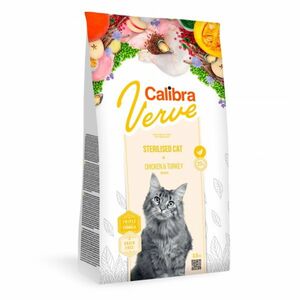 CALIBRA Verve GF Sterilised Chicken&Turkey pro kočky 3, 5 kg obraz