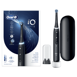 ORAL-B iO5 Series Matt Black elektrický zubní kartáček černý obraz